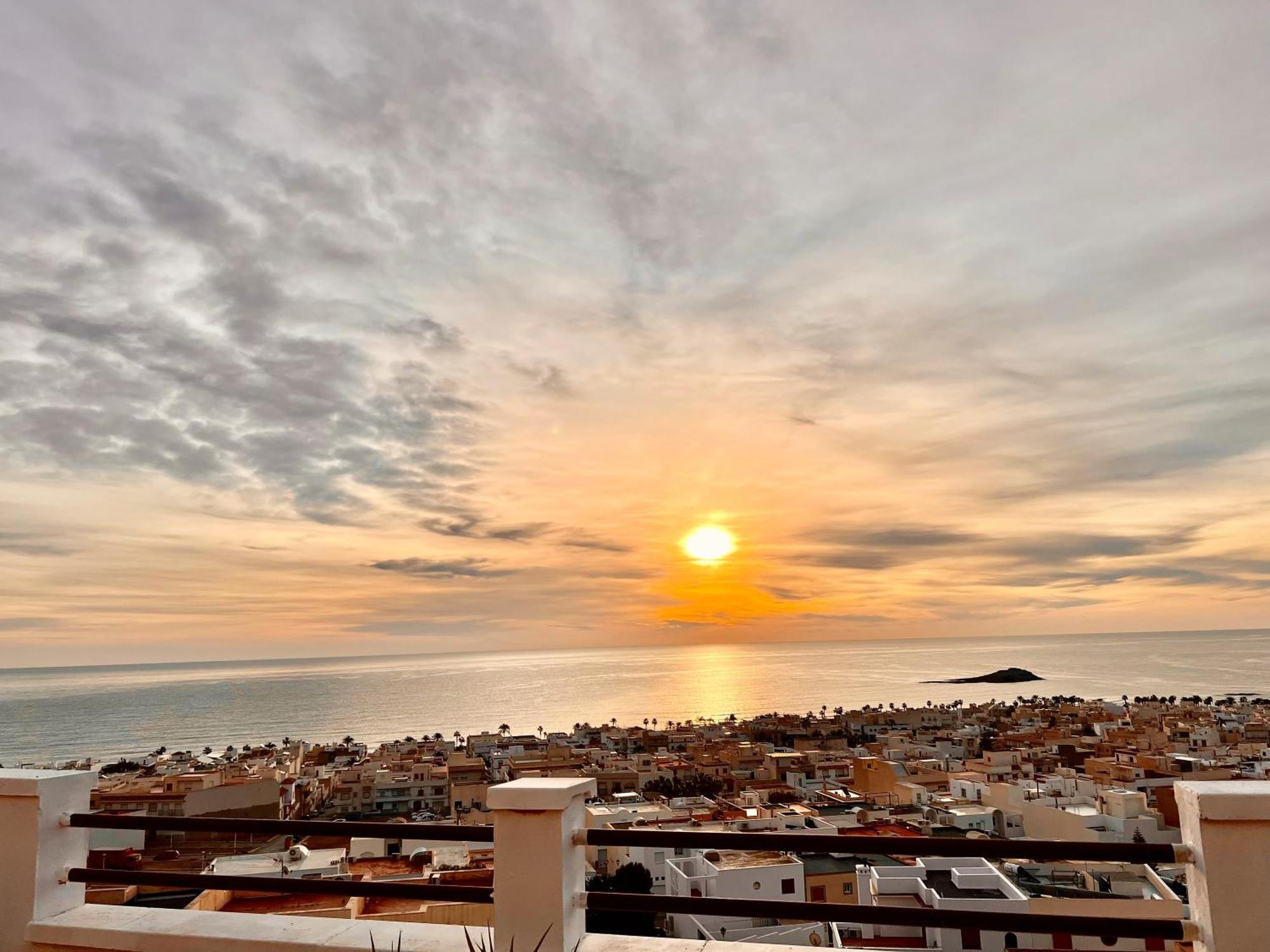 Ferienwohnung El Mirador Carboneras Exterior foto