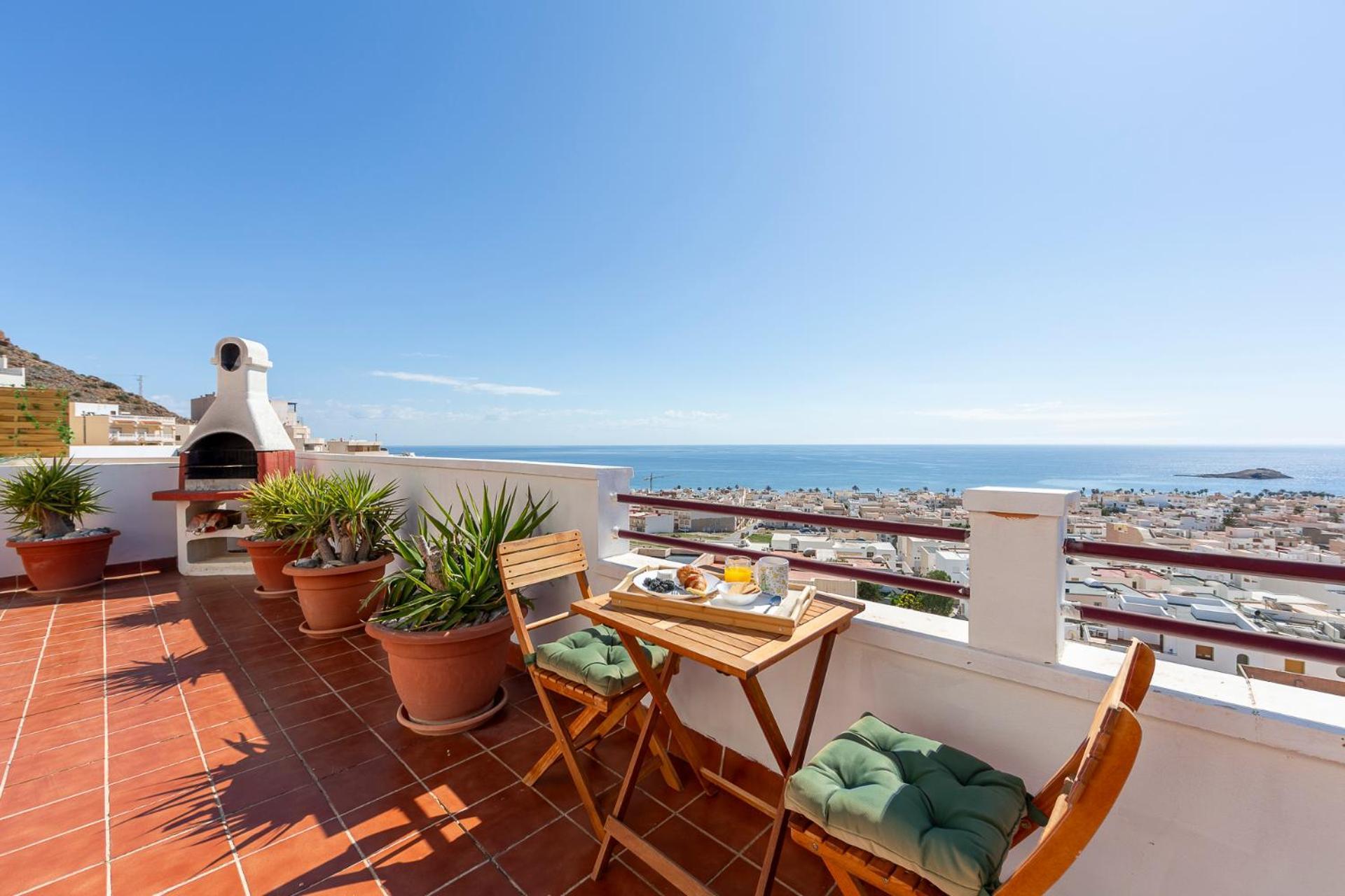 Ferienwohnung El Mirador Carboneras Exterior foto