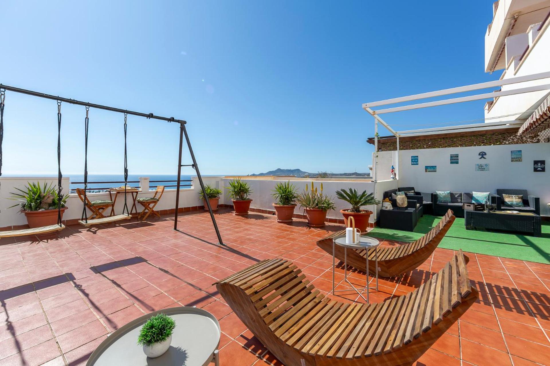 Ferienwohnung El Mirador Carboneras Exterior foto